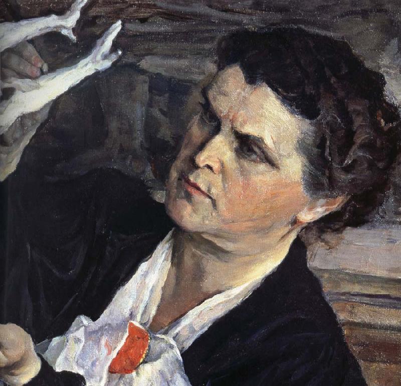 Nesterov Nikolai Stepanovich The Sculptor of portrait Germany oil painting art